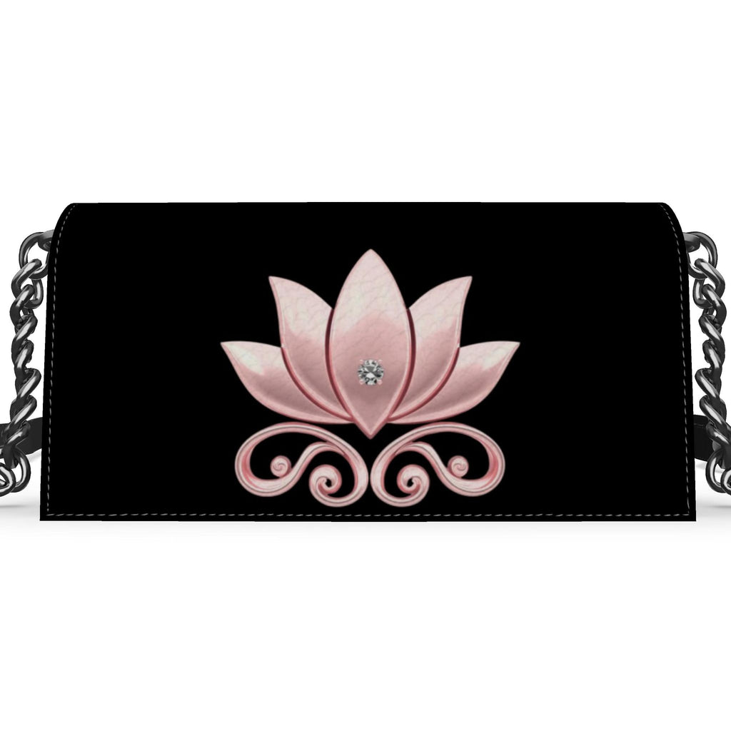 Kenway Evening bag Kenway Evening Bag – Pink Metallic Lotus Design