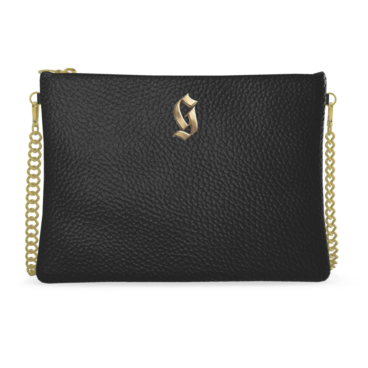 Personalized Floral Bow Leather Crossbody Bag – Custom Name Edition