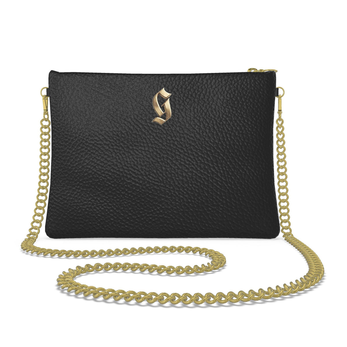 Personalized Floral Bow Leather Crossbody Bag – Custom Name Edition