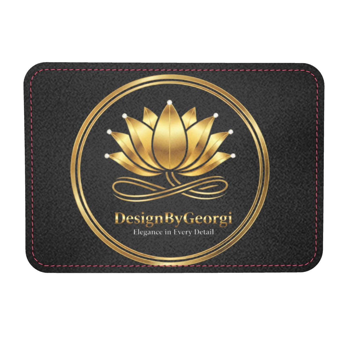Sacred Bastet & Lotus: Crimson Gold Heritage Chain Bag