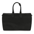 GEORGI London Oversized Black Nappa Leather Duffle Bag