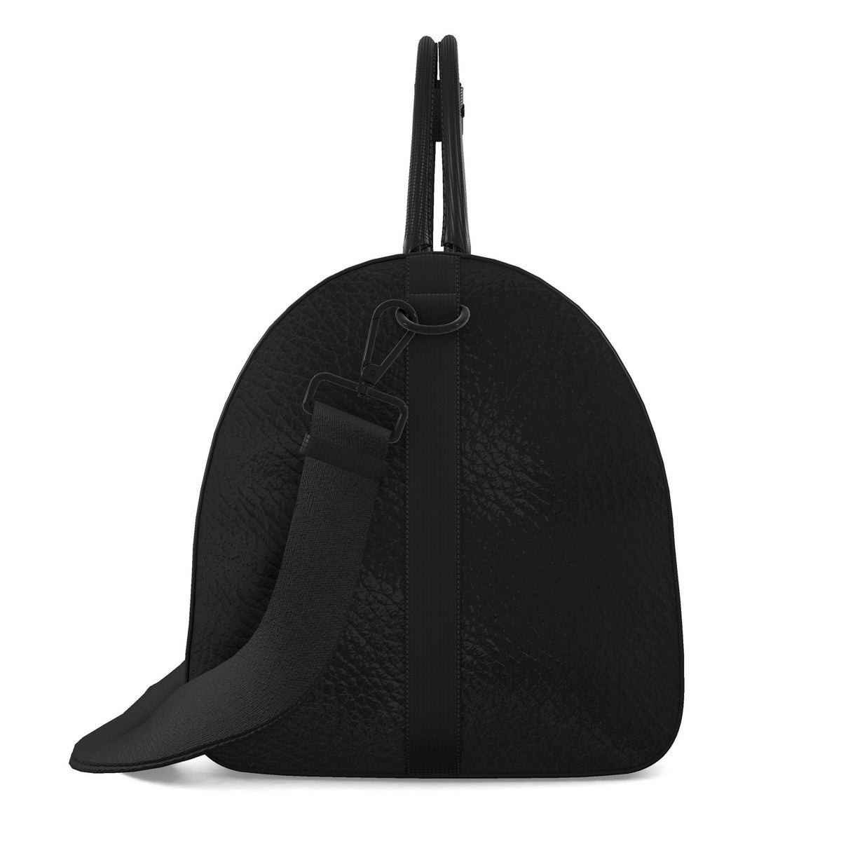 GEORGI London Oversized Black Nappa Leather Duffle Bag