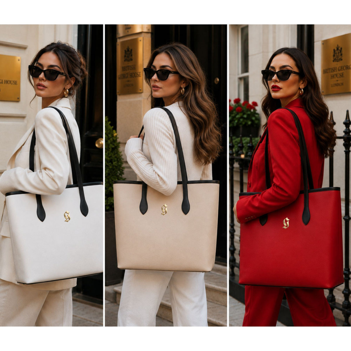 The Elizabeth Leather Tote Bag